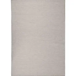 vidaXL - Buitenkleed - Grijs - Kunststof