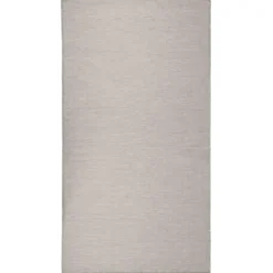 vidaXL - Buitenkleed - Grijs - Kunststof