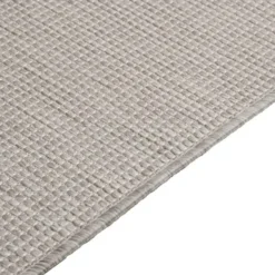 vidaXL - Buitenkleed - Grijs - Kunststof