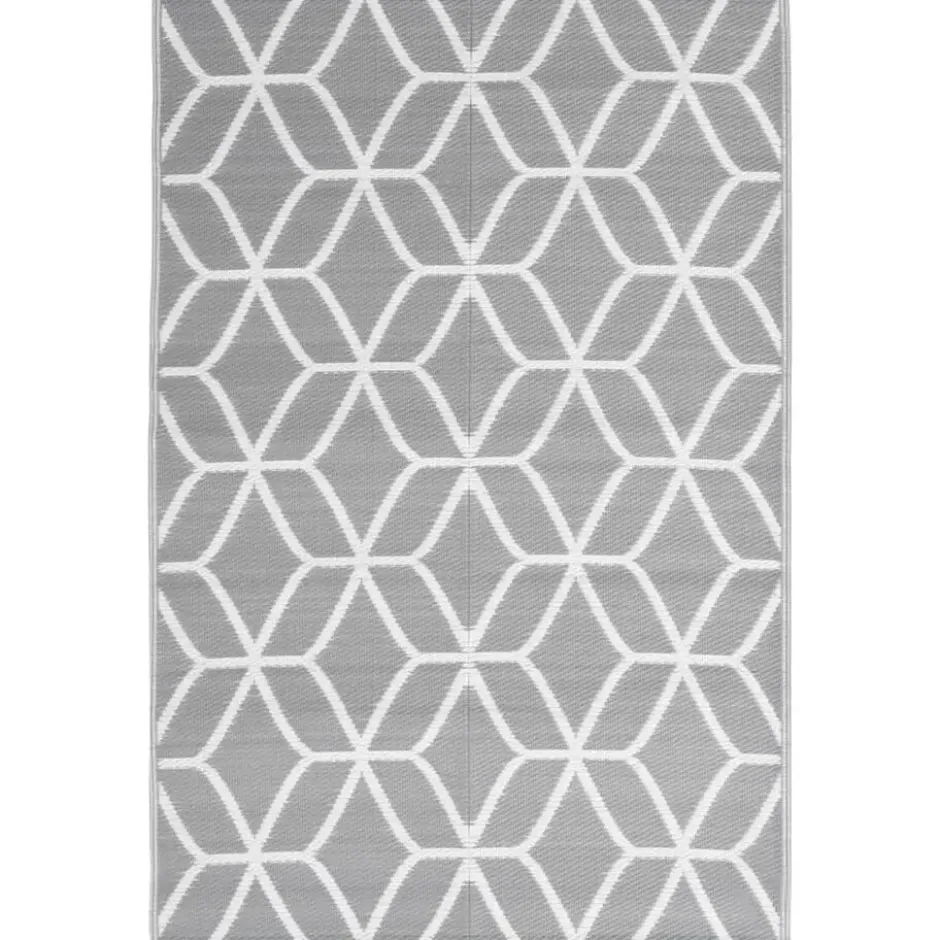 vidaXL - Buitenkleed - Grijs - Polypropyleen - 140 x 200 cm