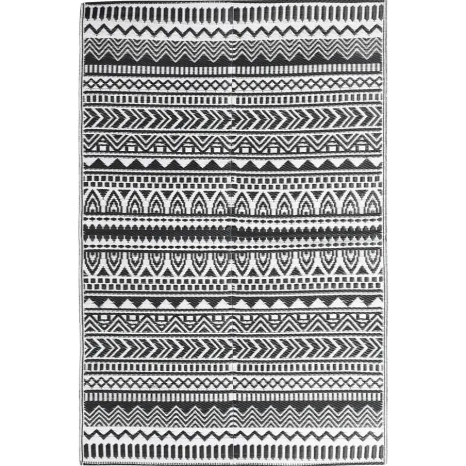 vidaXL - Buitenkleed - Zwart - Polypropyleen - 160 x 230 cm