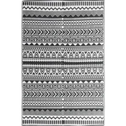 vidaXL - Buitenkleed - Zwart - Polypropyleen - 190 x 290 cm