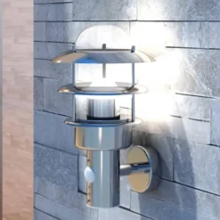 vidaXL - Buitenverlichting - Zilver - Roestvrij staal - 1 pcs