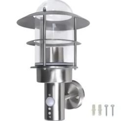 vidaXL - Buitenverlichting - Zilver - Roestvrij staal - 1 pcs
