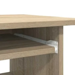 vidaXL - Bureau - Bruin - Bewerkt hout