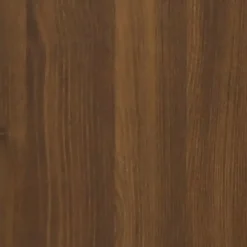 vidaXL - Bureau - Bruin - Bewerkt hout