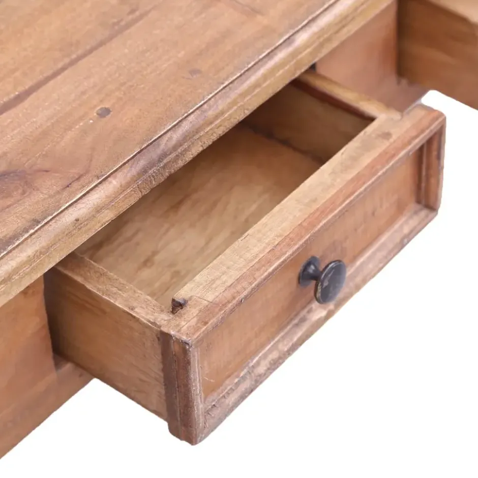 vidaXL - Bureau - Bruin - Hout