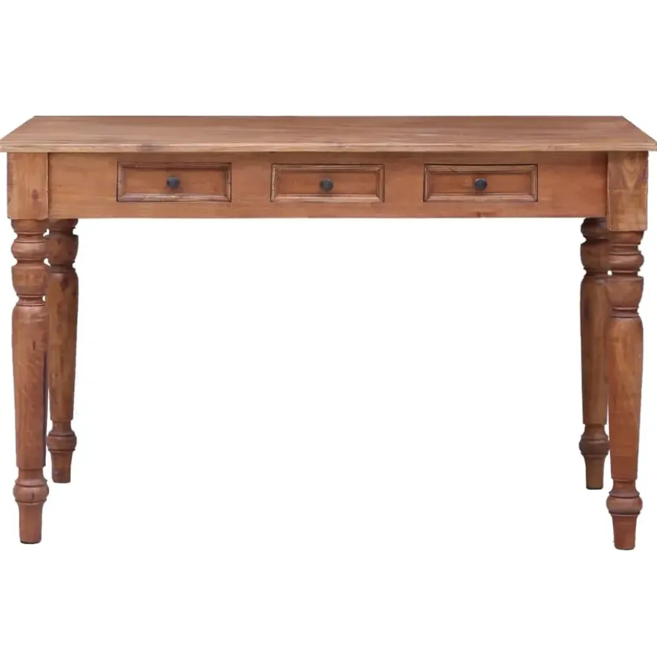 vidaXL - Bureau - Bruin - Hout