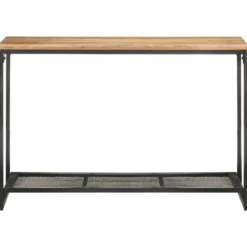 vidaXL - Consoletafel - Bruin - Acaciahout