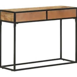vidaXL - Console Tafel - Bruin - Hout