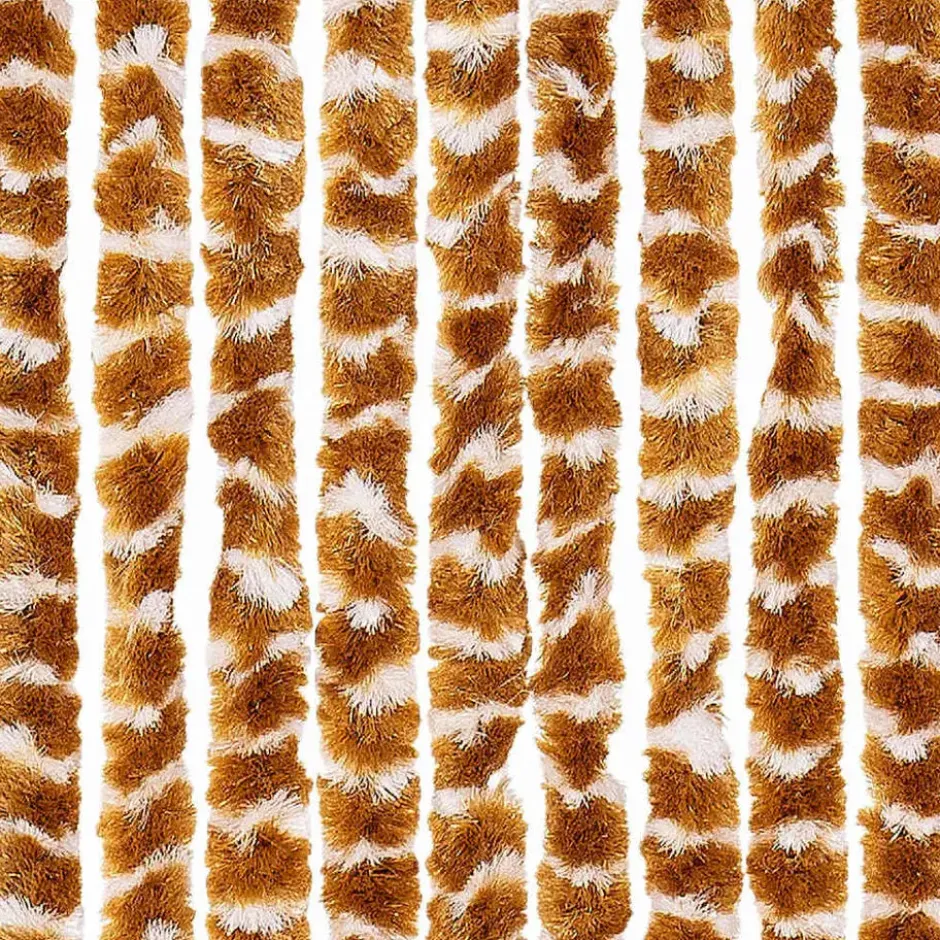 vidaXL - Deurgordijn - Geel - Polypropyleen