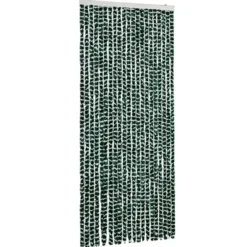 vidaXL - Deurgordijn - Groen - Polypropyleen - 90 x 220 cm