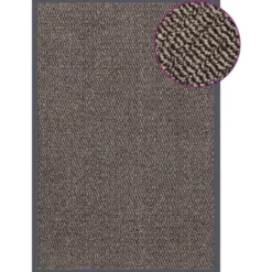 vidaXL - Deurmat - Bruin - Polypropyleen - 80 x 120 cm
