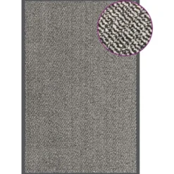 vidaXL - Deurmat - Bruin - Polypropyleen - 80 x 120 cm