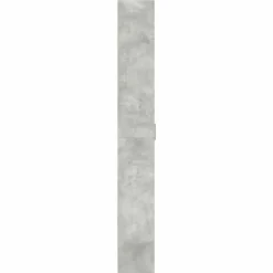 vidaXL - 2-deurs Kledingkast met planken - Hout - Betongrijs - 55x25x189 cm