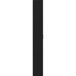vidaXL - 2-deurs Kledingkast met planken - Hout - Zwart eiken - 55x25x189 cm