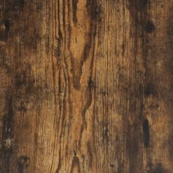 vidaXL - 2-deurs Kledingkast met planken - Hout - Gerookt eiken - 55x25x189 cm
