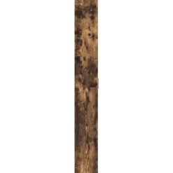 vidaXL - 2-deurs Kledingkast met planken - Hout - Gerookt eiken - 55x25x189 cm