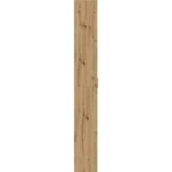 vidaXL - 2-deurs Kledingkast met planken - Hout - Artisan eiken - 55x25x189 cm