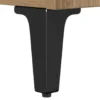vidaXL - Dressoir Artisan Eiken 69,5x34x90 cm Bewerkt hout
