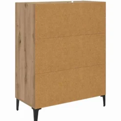 vidaXL - Dressoir Artisan Eiken 69,5x34x90 cm Bewerkt hout