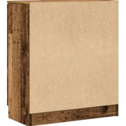vidaXL - Dressoir met 2 deuren - Oud hout - Bewerkt hout - 60x30x70 cm