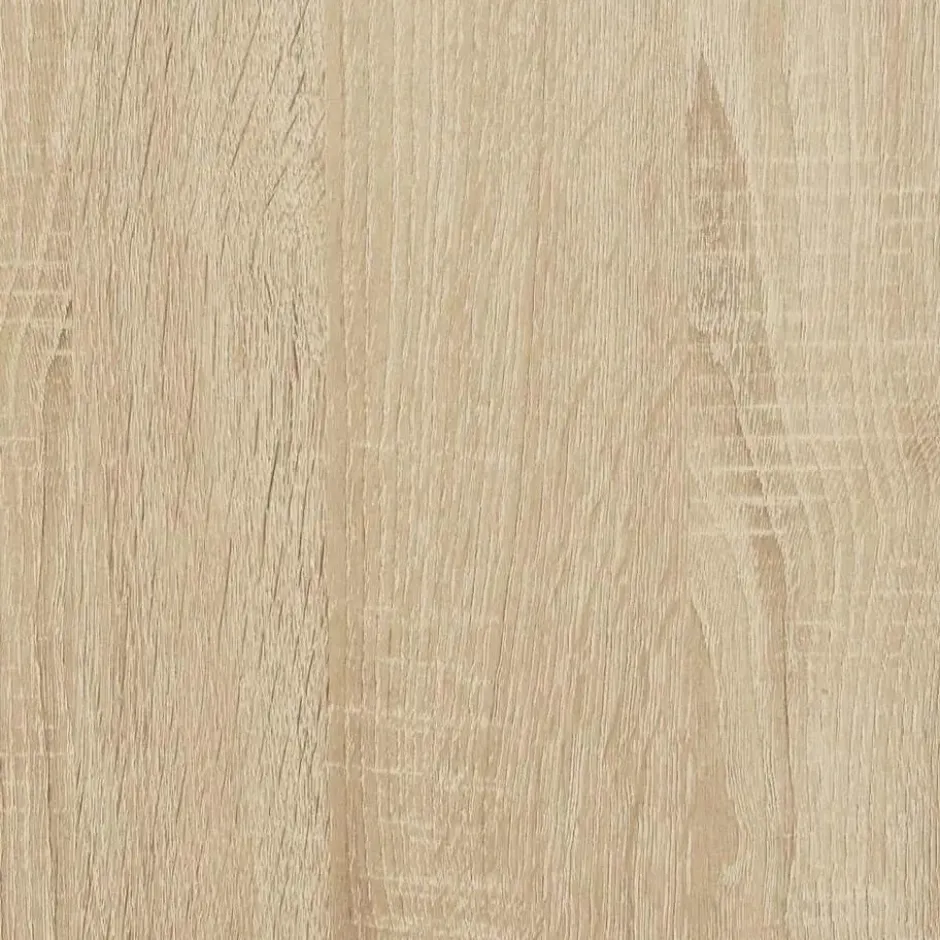 vidaXL - Dressoir met lades 100,5x35x76 cm spaanplaat sonoma eikenkleurig
