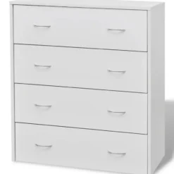 vidaXL - Dressoir - Wit - Hout