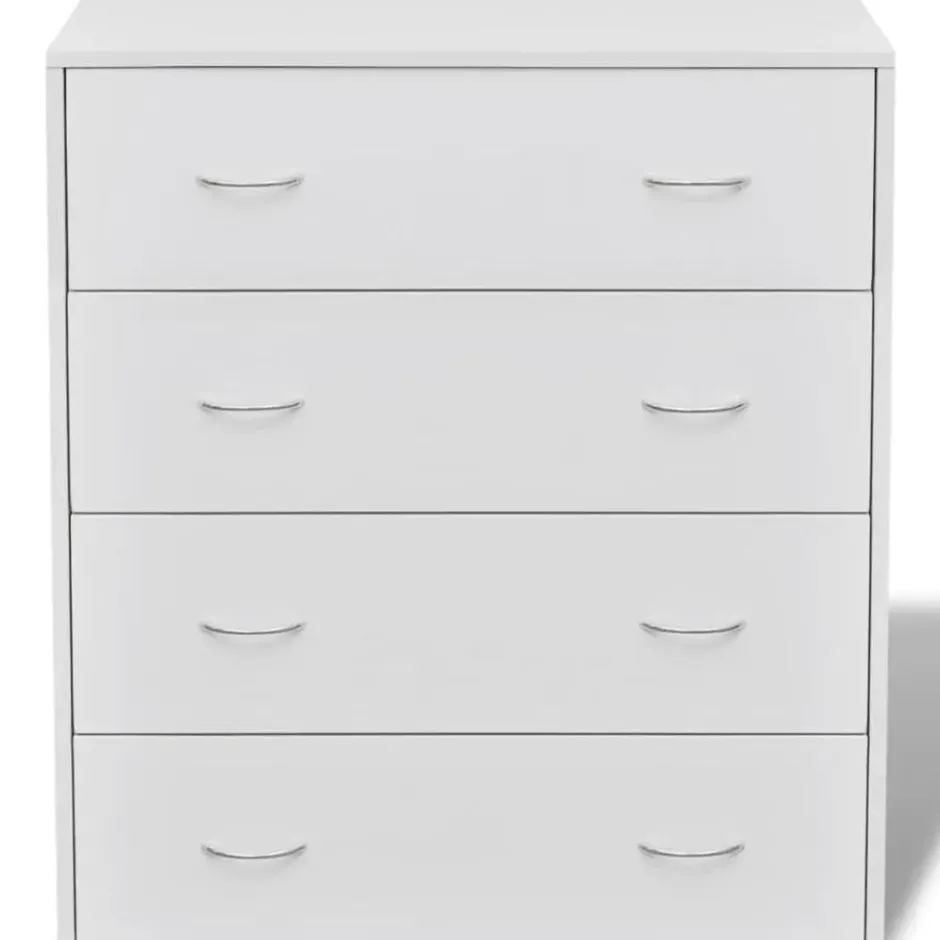 vidaXL - Dressoir - Wit - Hout