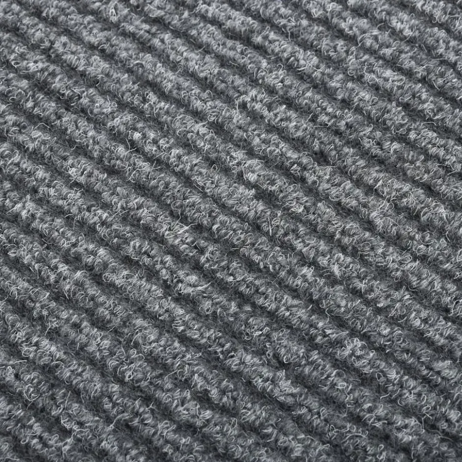 vidaXL - Droogloopmat - Grijs - Polypropyleen - 100 x 100 cm