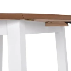 vidaXL - Eetkamertafel - Wit - MDF