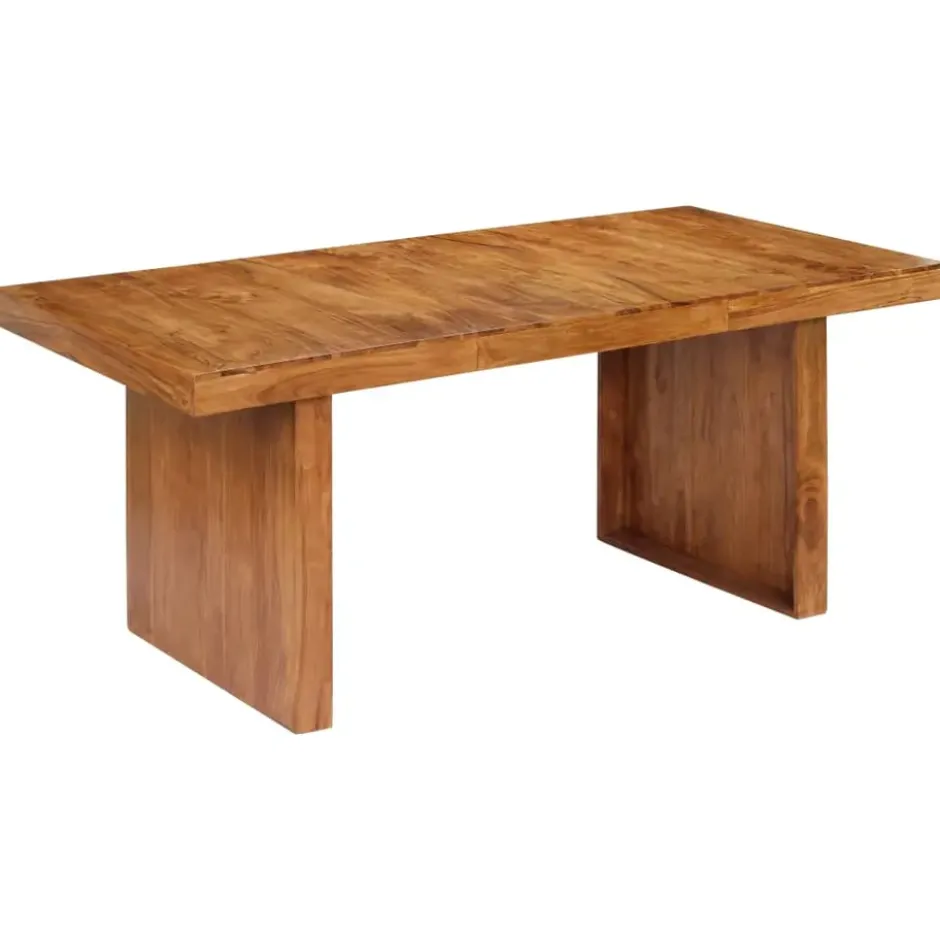vidaXL - Eettafel - Bruin - Hout