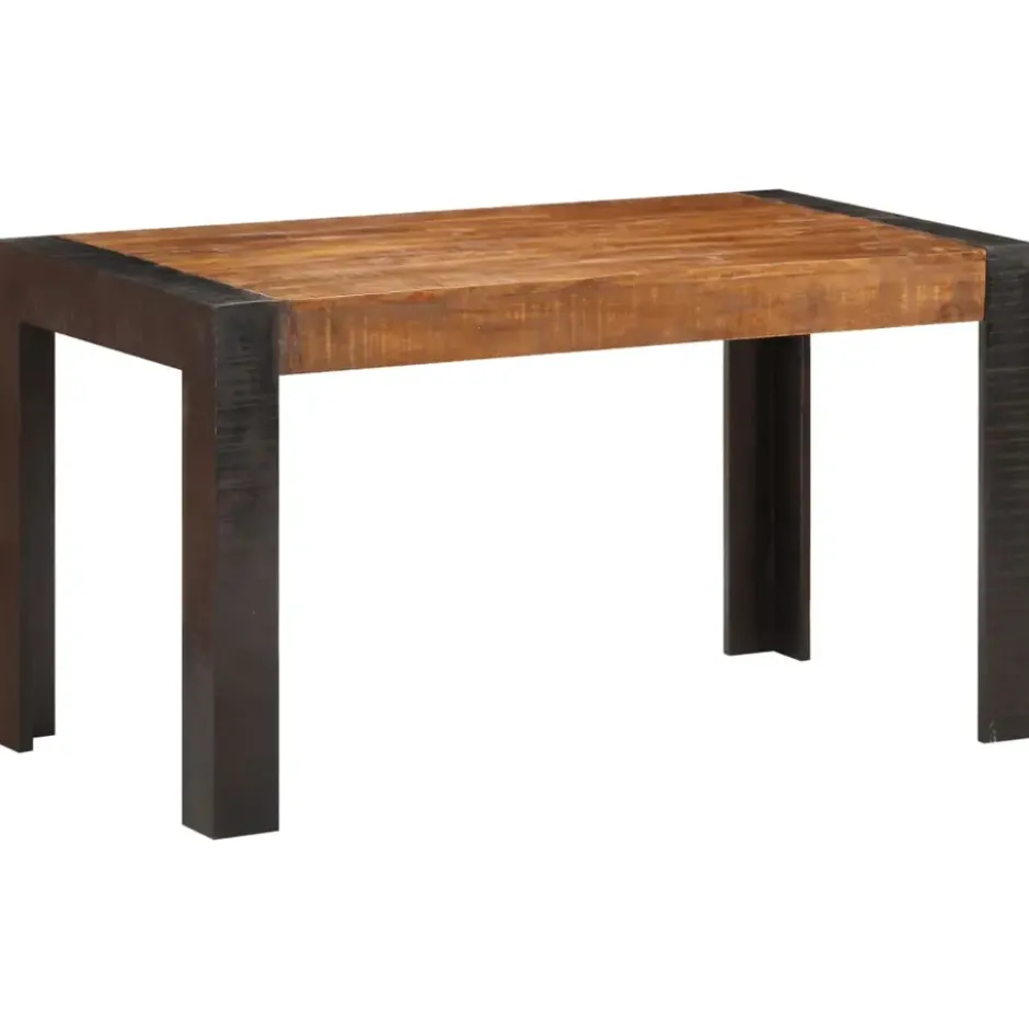 vidaXL - Eettafel - Bruin - Hout - 140 x 70 x 76 cm