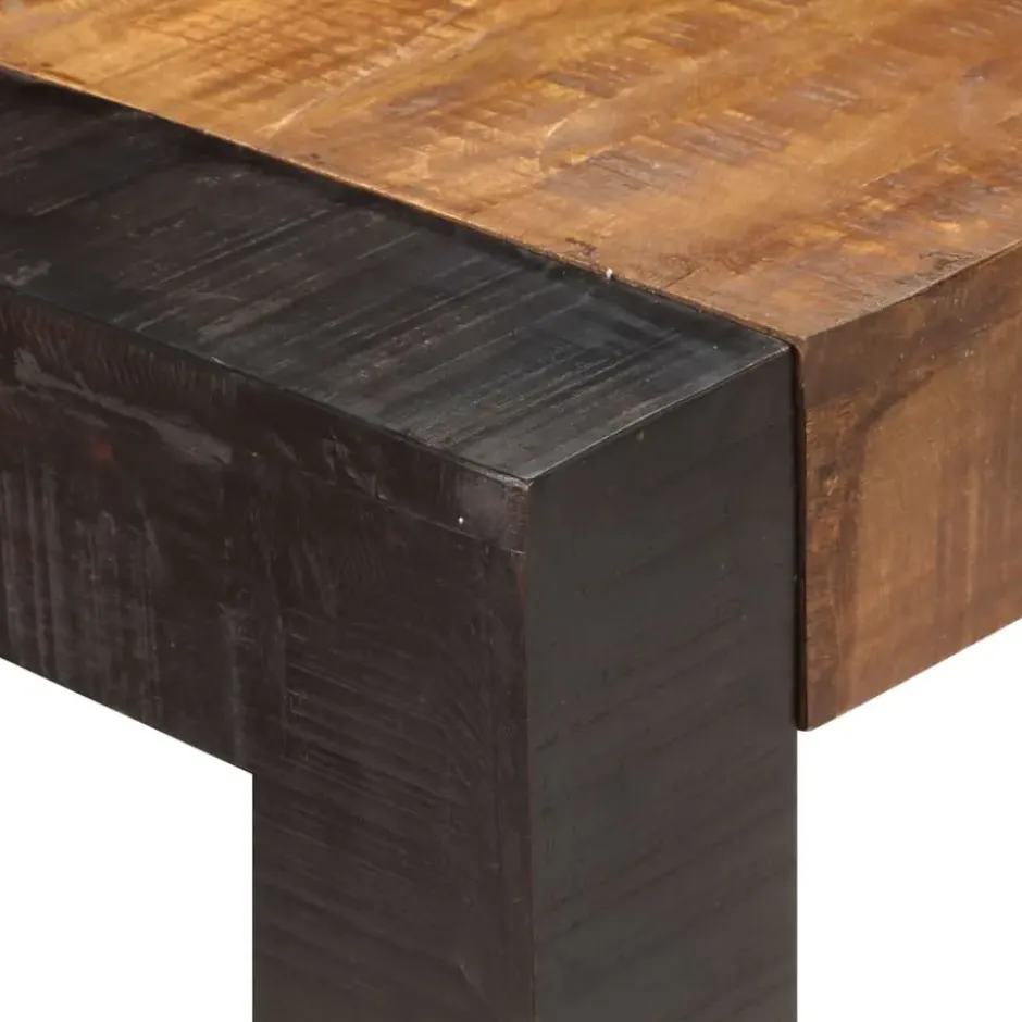 vidaXL - Eettafel - Bruin - Hout - 140 x 70 x 76 cm