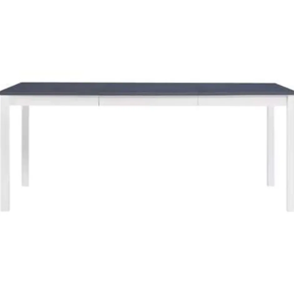 vidaXL - Eettafel - Grijs - Grenenhout - 180 x 90 x 73 cm