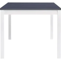 vidaXL - Eettafel - Grijs - Grenenhout - 180 x 90 x 73 cm