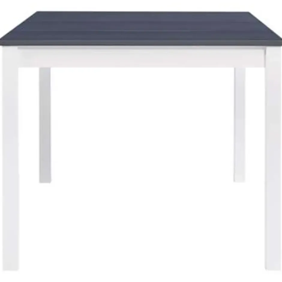 vidaXL - Eettafel - Grijs - Grenenhout - 180 x 90 x 73 cm