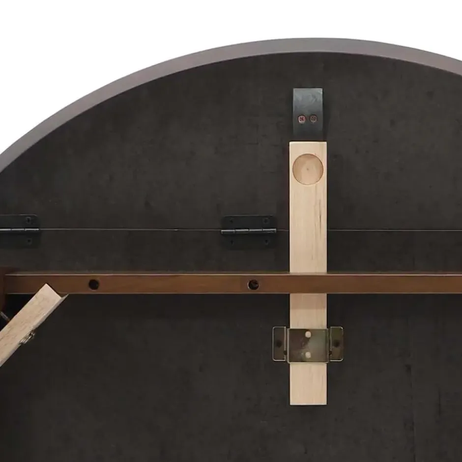 vidaXL Eettafel - Inklapbare tafel - Lichtbruin - Rubberhout - 90x90x55 cm