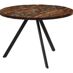 vidaXL - Eettafel - Multikleur - Hout