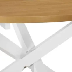 vidaXL - Eettafel - Wit - MDF