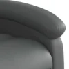 vidaXL - Fauteuil - Grijs - Kunstleer