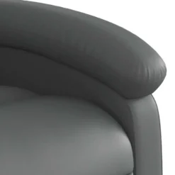 vidaXL - Fauteuil - Grijs - Kunstleer
