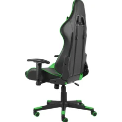 vidaXL - Gamingstoel - Groen - PVC