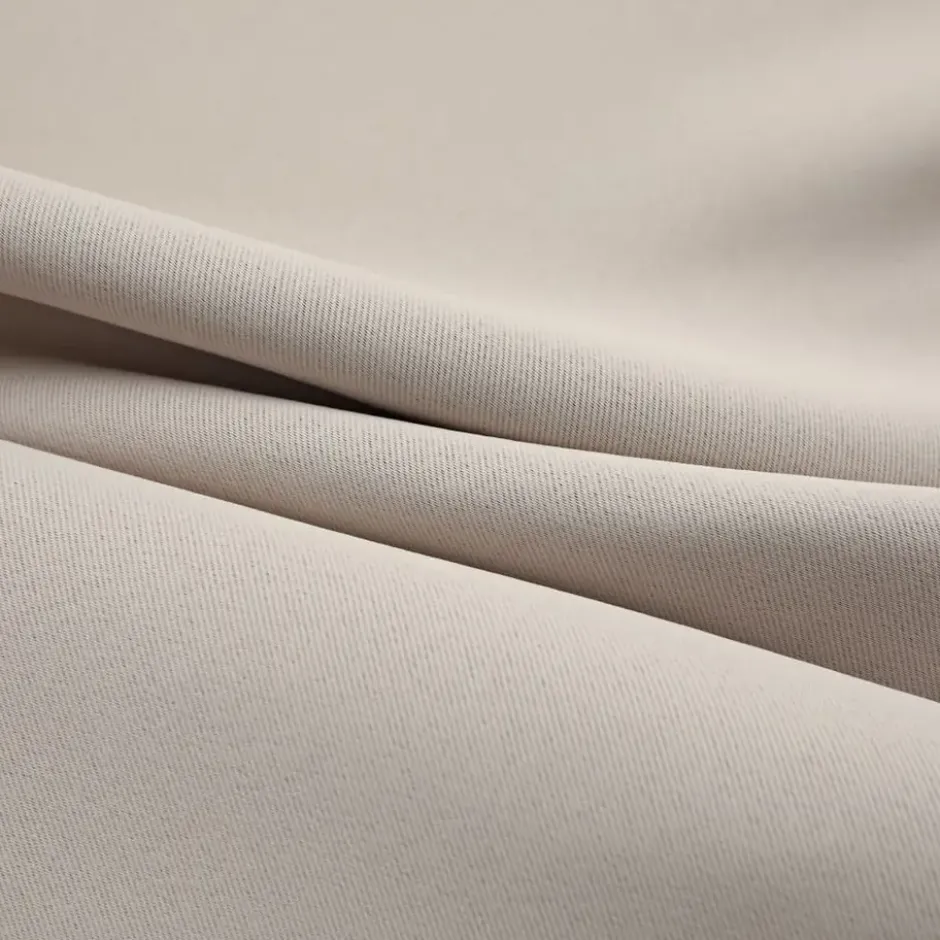 vidaXL - Gordijn - Beige - Stof