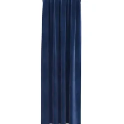 vidaXL Gordijnen - Donkerblauw - Verduisterend - 140x245 cm - Fluweel - 2 Stuks