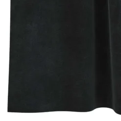 vidaXL Gordijnen met lussen - Verduisterend - Zwart Fluweel - 140x225 cm - 2 St.