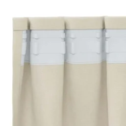 vidaXL Gordijnen met lussen - Verduisterend - Crème Fluweel - 140x225 cm - 2 St.