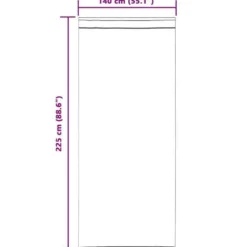 vidaXL Gordijnen met lussen - Verduisterend - Crème Fluweel - 140x225 cm - 2 St.