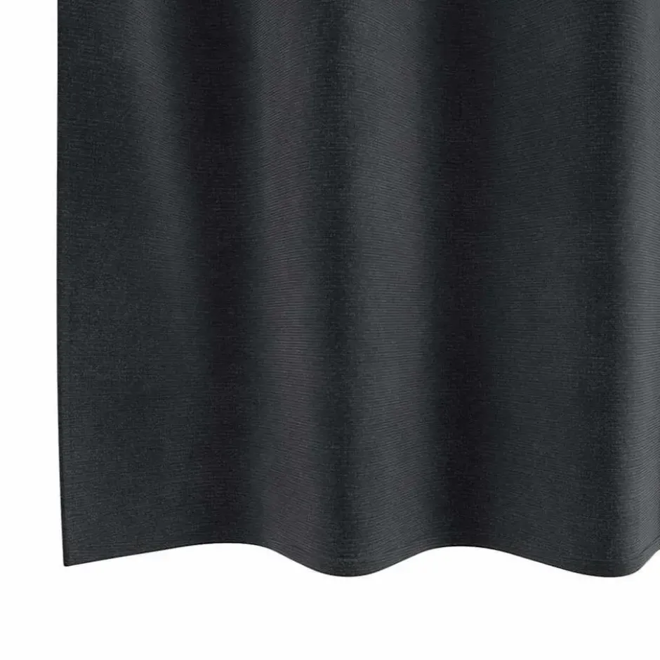 vidaXL Gordijnen met ringen - Donkergrijs - 140x140 cm - Fluweel - 2 Stuks