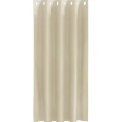 vidaXL Gordijnen met ringen - Verduisterend - Crème Fluweel - 140x175 cm - 2 St.